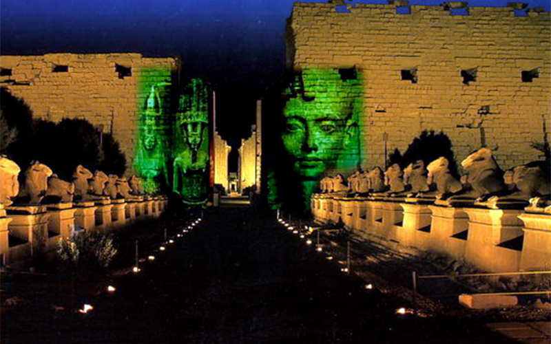 Luxor: Sound and Light Show at Karnak Temple