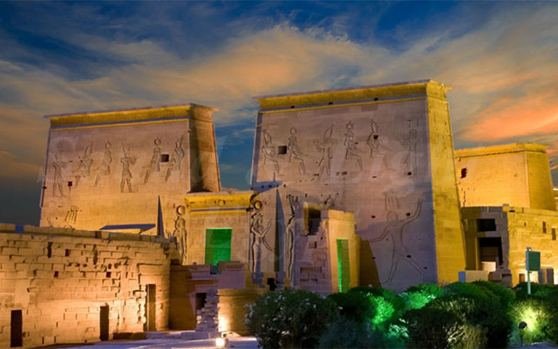 Sound and Light Show at Philae Temple