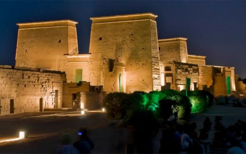 Sound and Light Show at Philae Temple