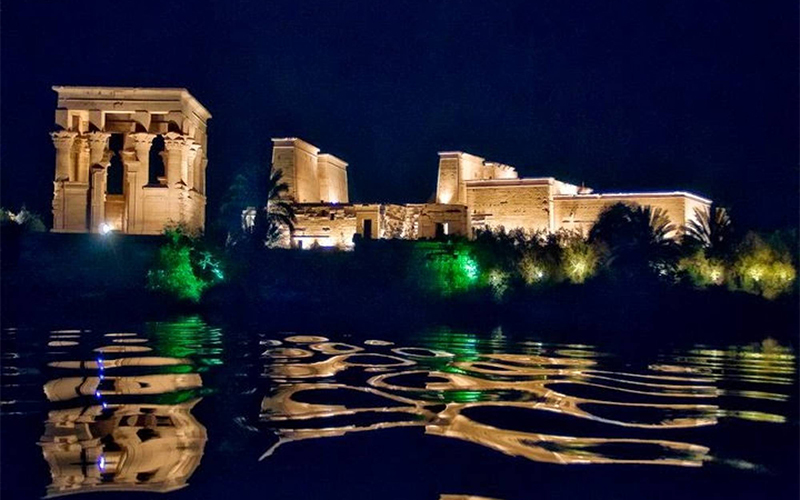 Sound and Light Show at Philae Temple