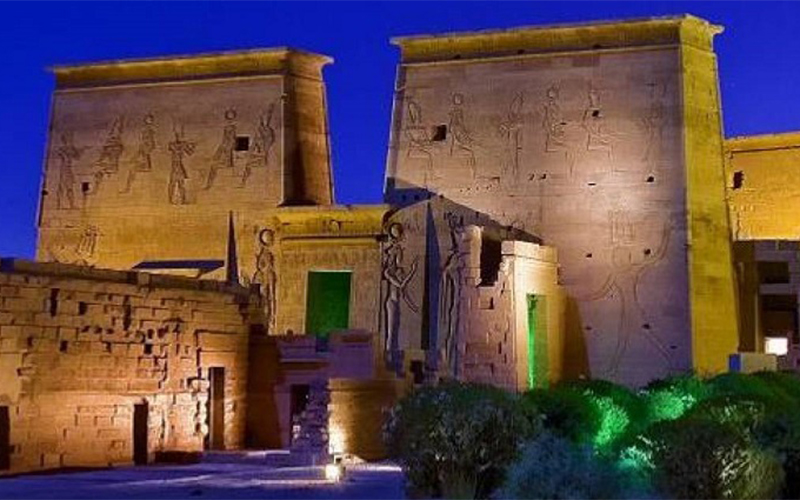 Sound and Light Show at Philae Temple