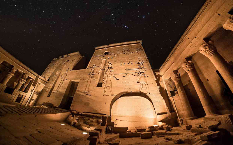 Sound and Light Show at Philae Temple