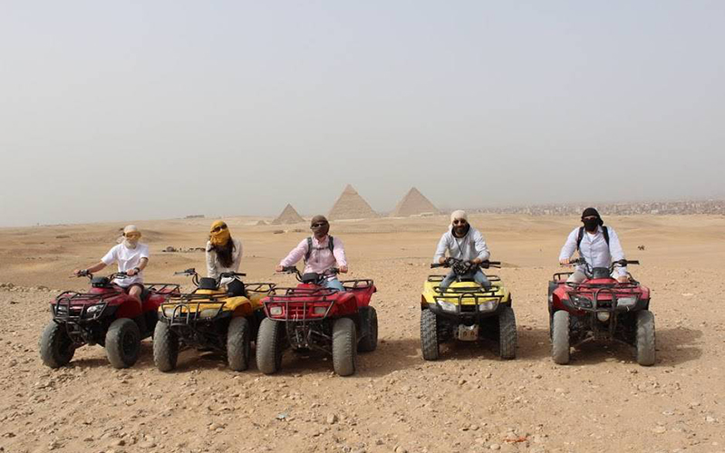 Day Tour Pyramids, ATV Bike